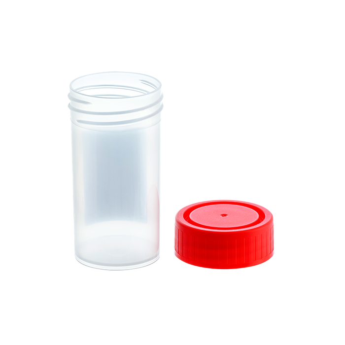 Dynarex Sputum Container - 50ea/bag, 8bags/cs (400 Count)
