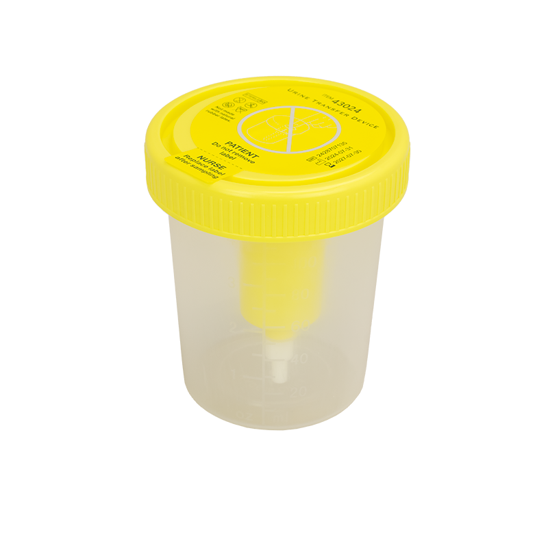 Dynarex Urine Transfer Device for Urine, 100 mL - Clear, Yellow (400 Count)