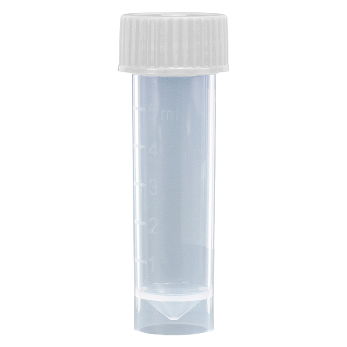Dynarex Self-Standing Transport Tube with Screwcap (1000 Count)