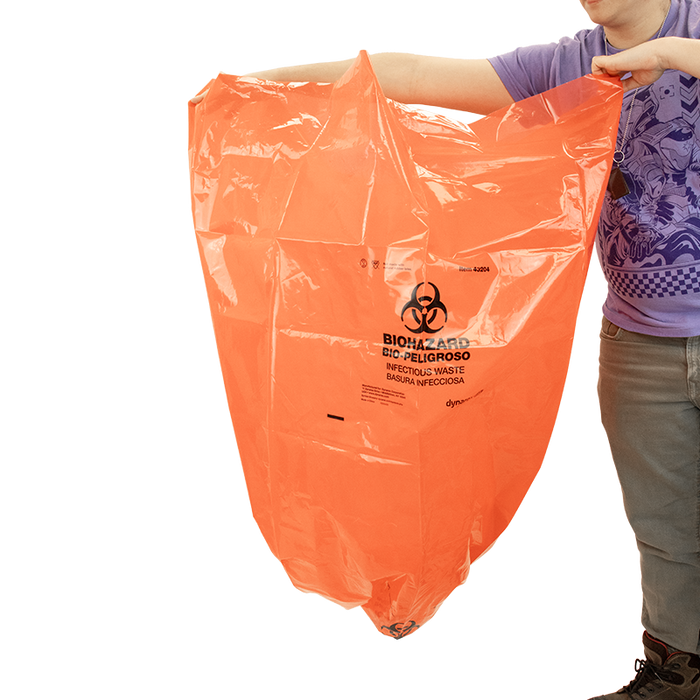 Dynarex Biohazard Bags, 40” x 46”