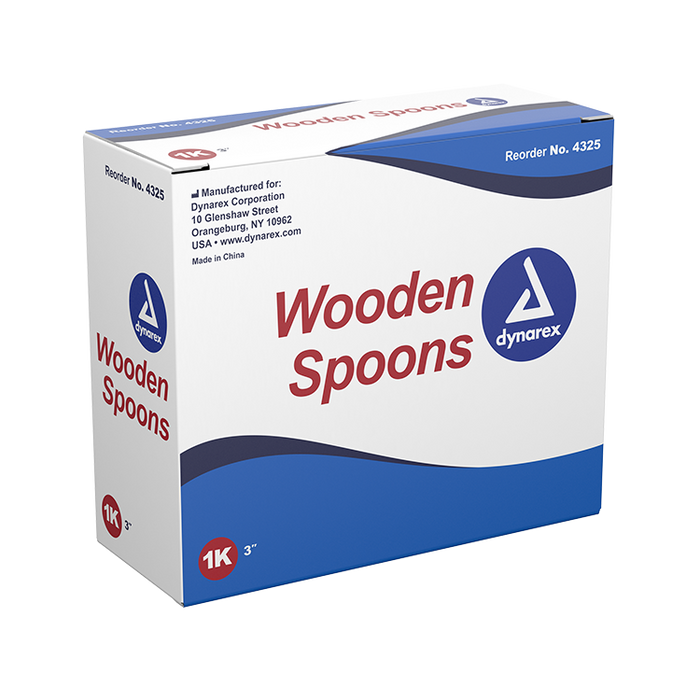 Dynarex Wooden Spoons (10000 Count)