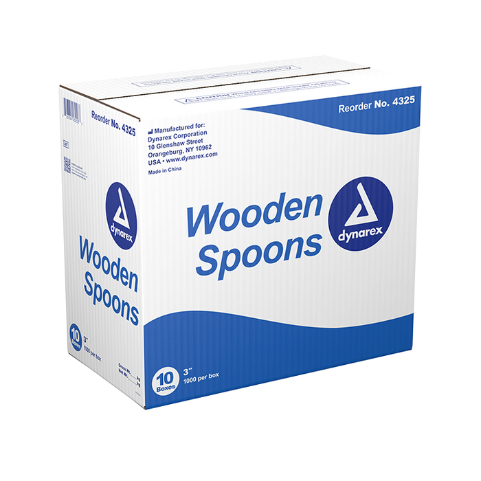 Dynarex Wooden Spoons (10000 Count)