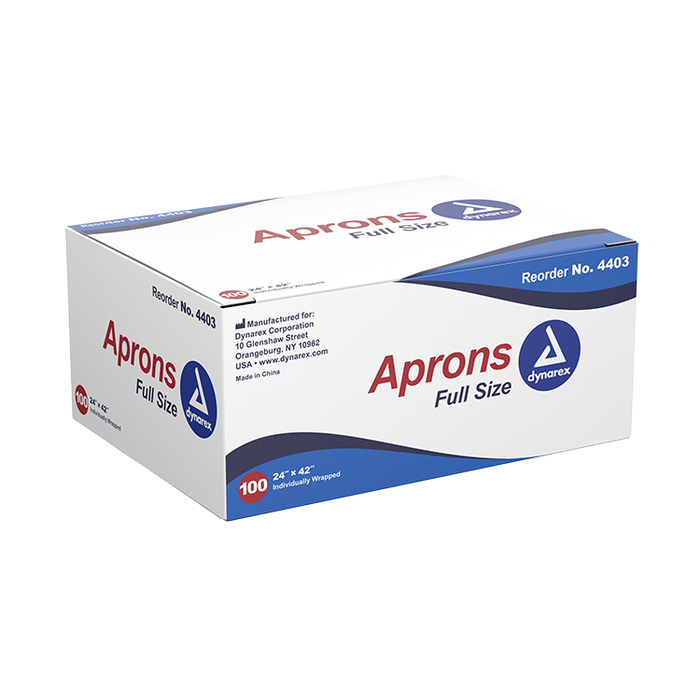 Dynarex Polyethylene Aprons (1000 Count)