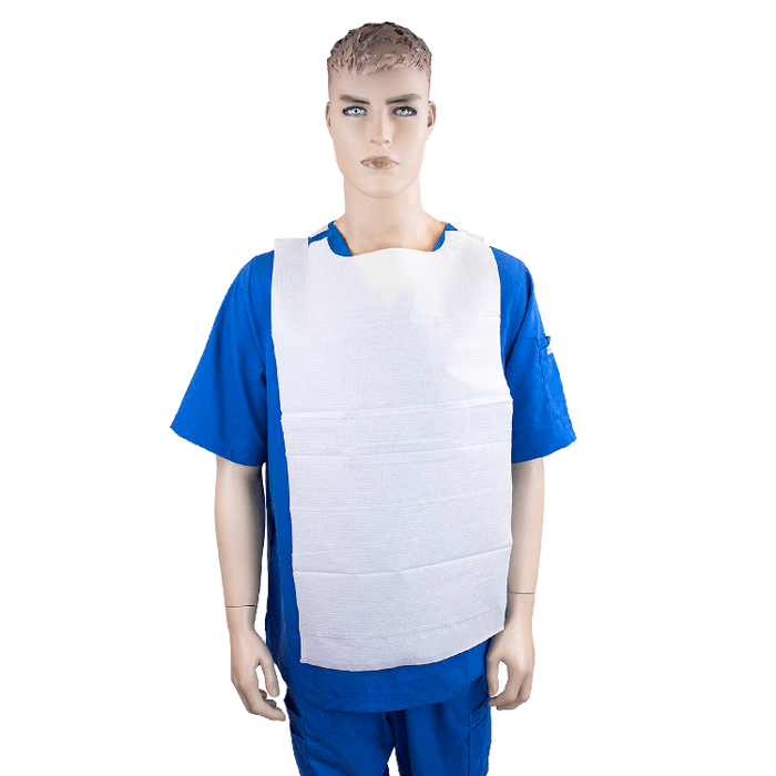 Dynarex Disposable Adult Lap Bibs (300 Count)