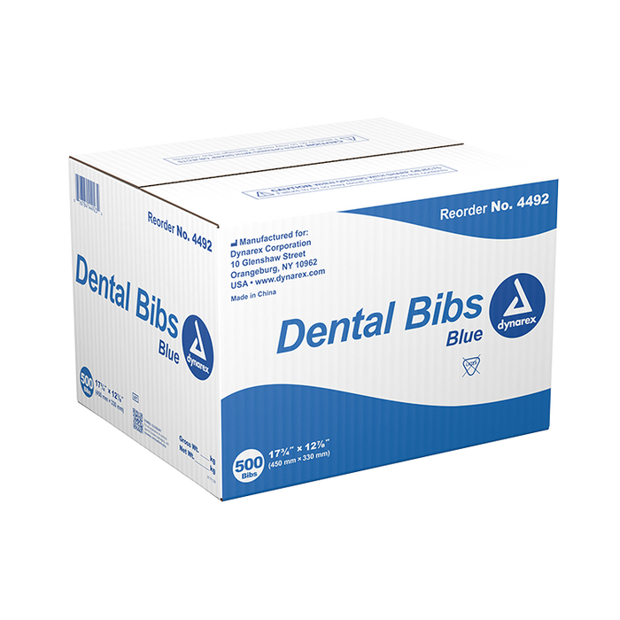 Dynarex Dental Bibs (500 Counts)