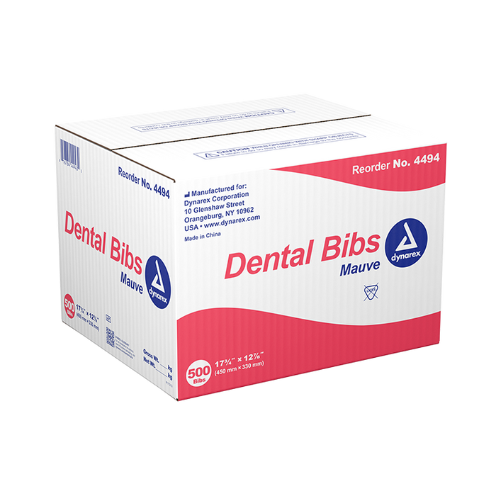 Dynarex Dental Bibs (500 Counts)