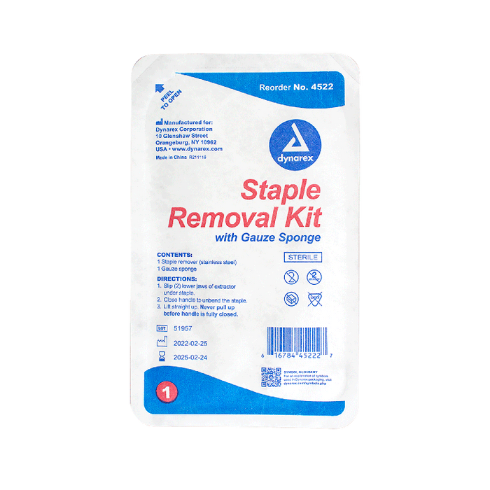 Dynarex Staple Removal Kits (50 Count)