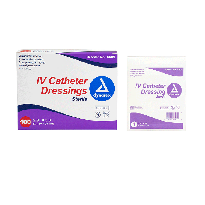 Dynarex IV Catheter Dressing (500 Count)