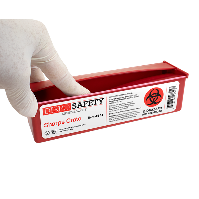 Dynarex Sharps Crate (40 Count)