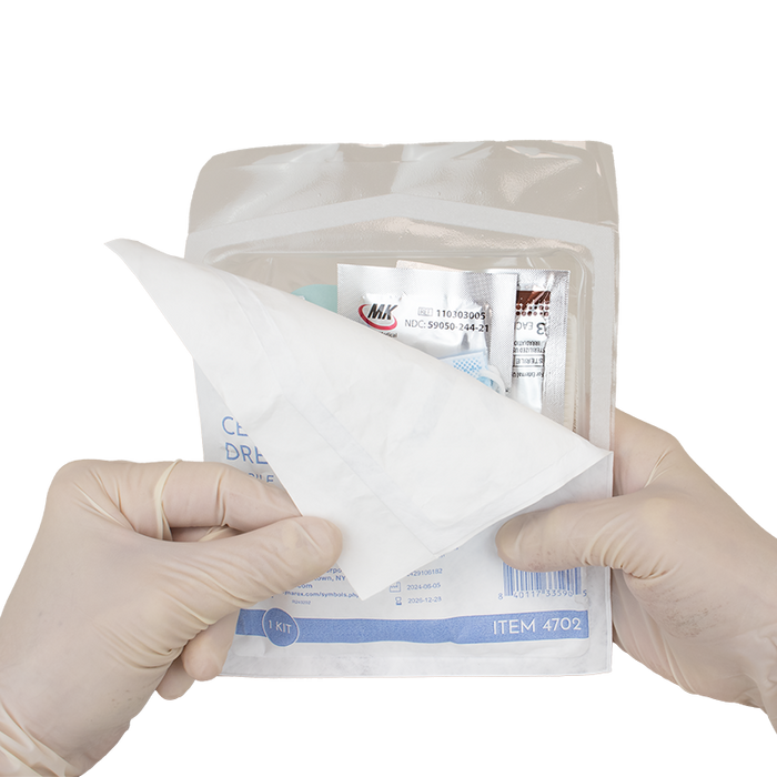 Dynarex Central Line Dressing Change Tray - Sterile (20 Count)