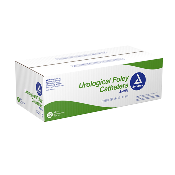 Dynarex Foley Catheters (10 Count)
