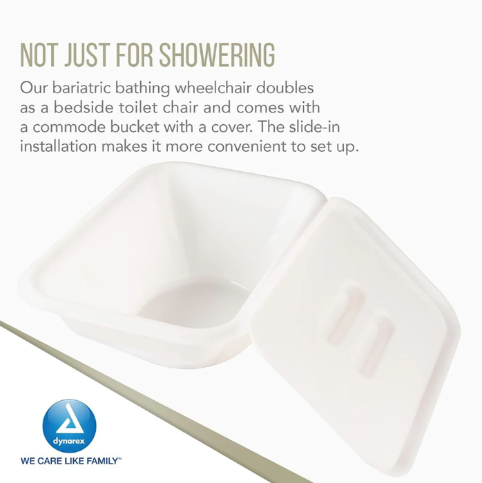 Dynarex Bari+Max Bariatric HD Shower Chair