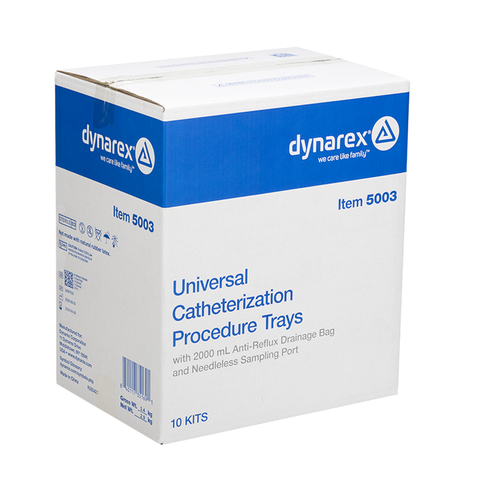 Dynarex Closed Circuit Foley Catheter Trays (10 Count)