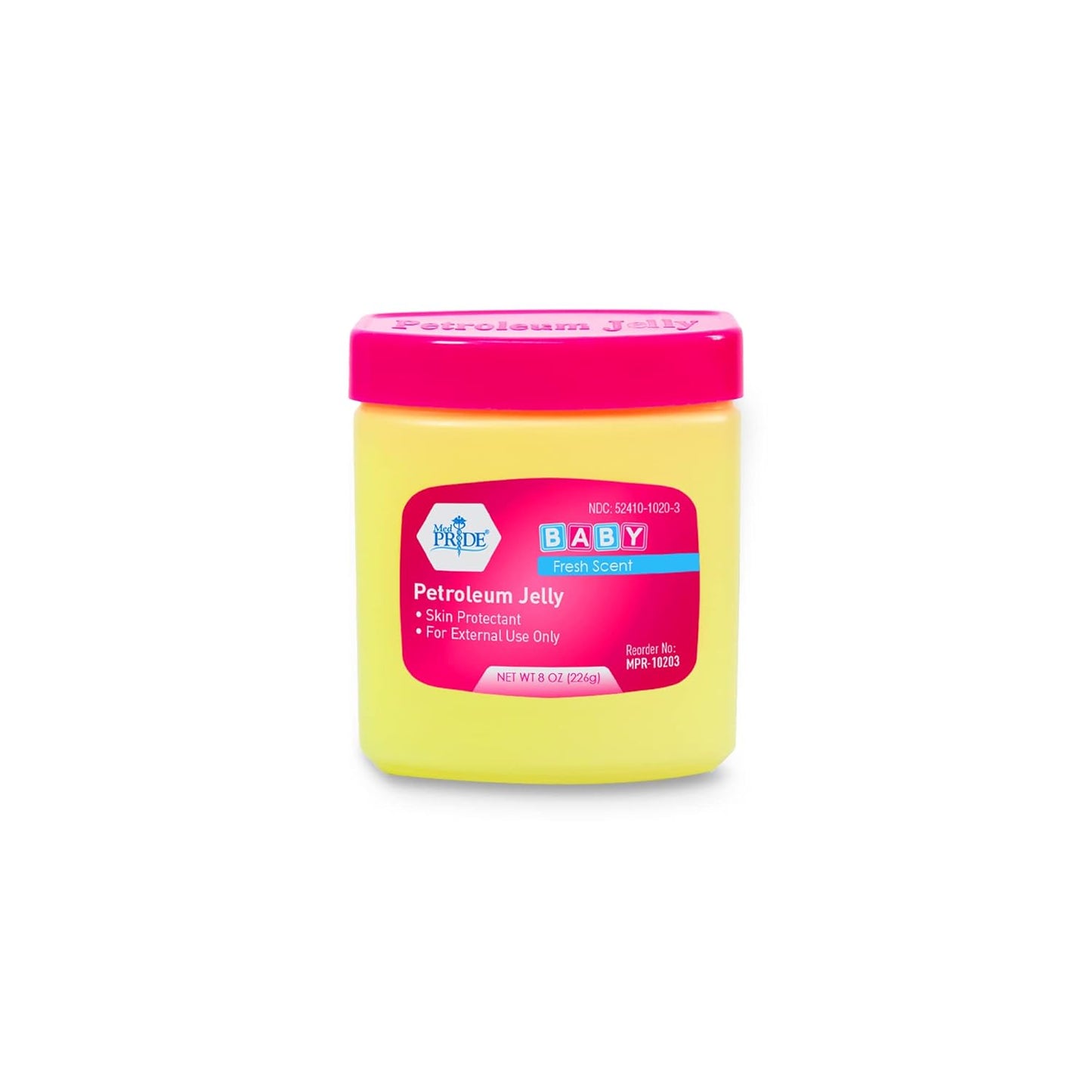 Petroleum Jelly - Baby Pink - 8 oz - 24/cs.