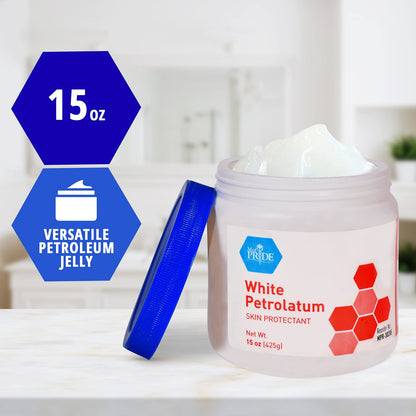 White Petrolatum - 15oz. Jars - 12/cs.