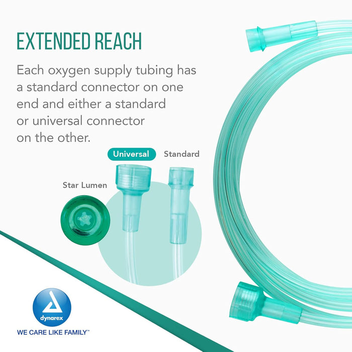 Dynarex Resp-O2 Oxygen Supply Tubing