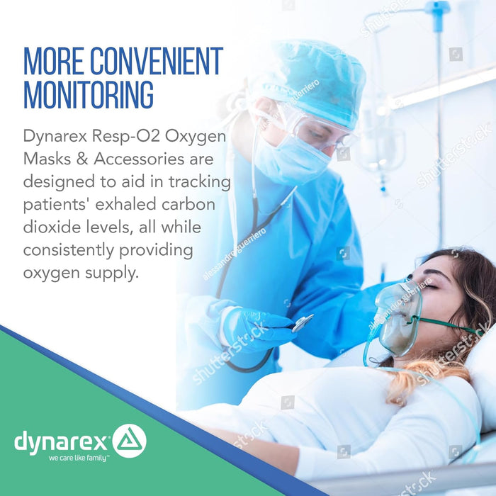 Dynarex EtCO2 w/ 7', 2.1 m - Sampling Line (25 Count)