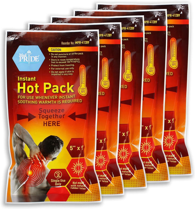 Instant Hot Packs - 5" x 9" - 24/cs.