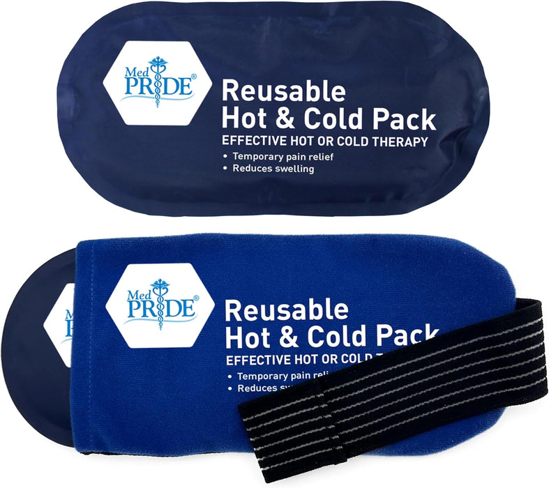 Reusable Hot & Cold Pack - 10.4" x 5.3" w/Sleeve & Belt - 24 bxs/cs.