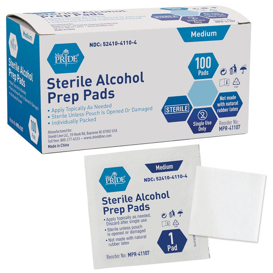 Sterile Alcohol Prep Pads - Md  - 20/100/cs.