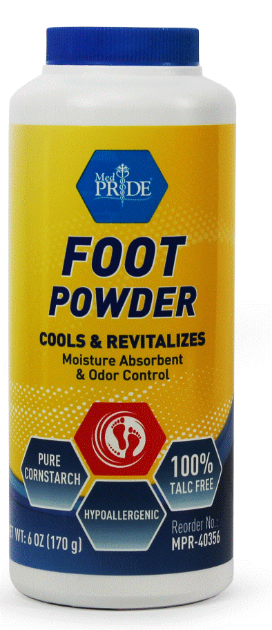 Foot Powder w/seal - 6 oz, 36/cs.