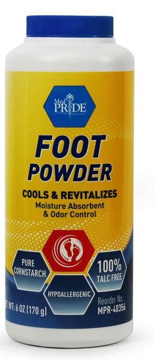 Foot Powder w/seal - 6 oz, 36/cs.