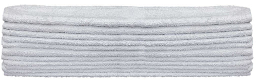 KSE bar mops, 100% cotton, all white, stack of 12