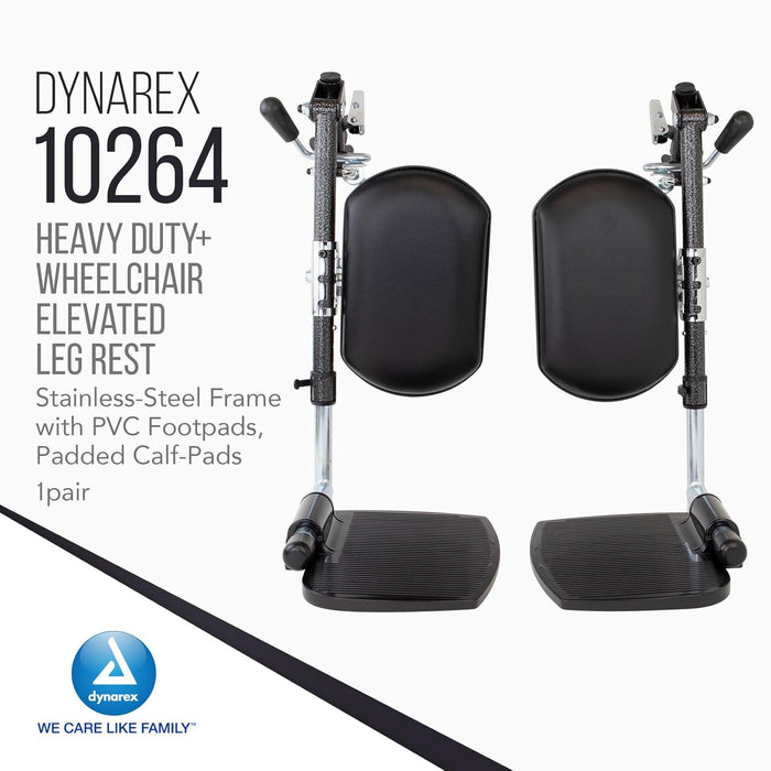 Bariatric HD Elevating Leg Rest