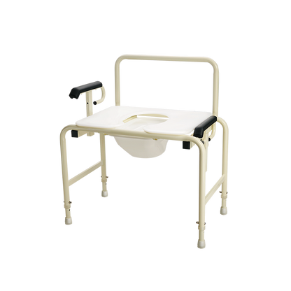 Bariatric HD Drop Arm Commode