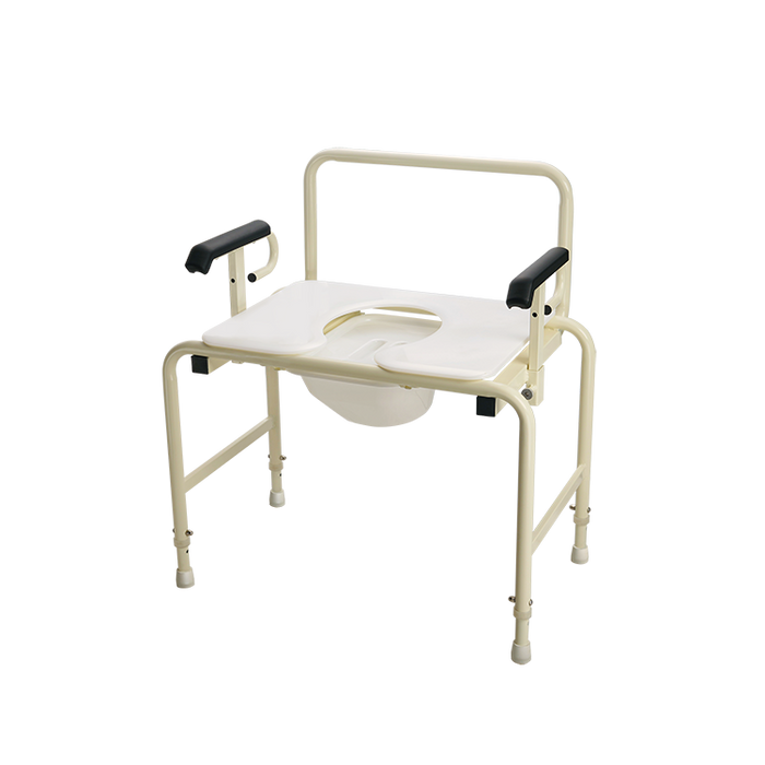 Bariatric HD Drop Arm Commode