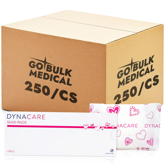 Dynacare Maxi Pads, #8 box, 250/1/cs