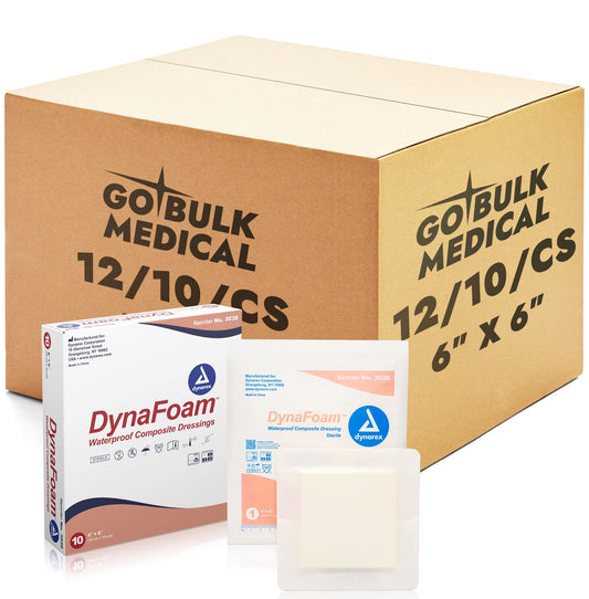 DynaFoam DynaFoam - Waterproof Bordered Foam, 6" x 6", 12/10/cs