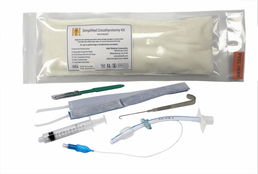 Cric Device Simplified Cric Kit (pack of 10) — Go Bulk Medical