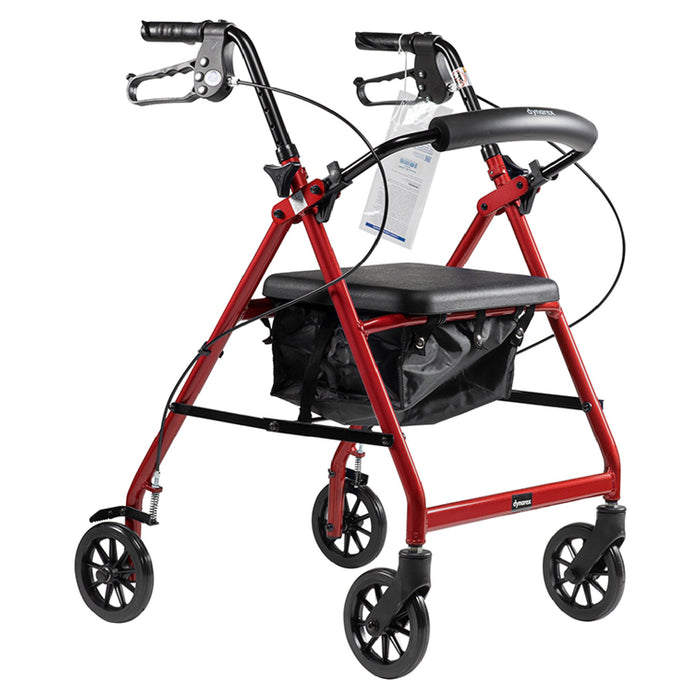 Dynarex DynaGo Quad 6 - Aluminum Rollator