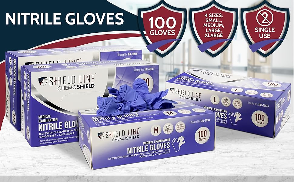 Medical Exam Nitrile Gloves