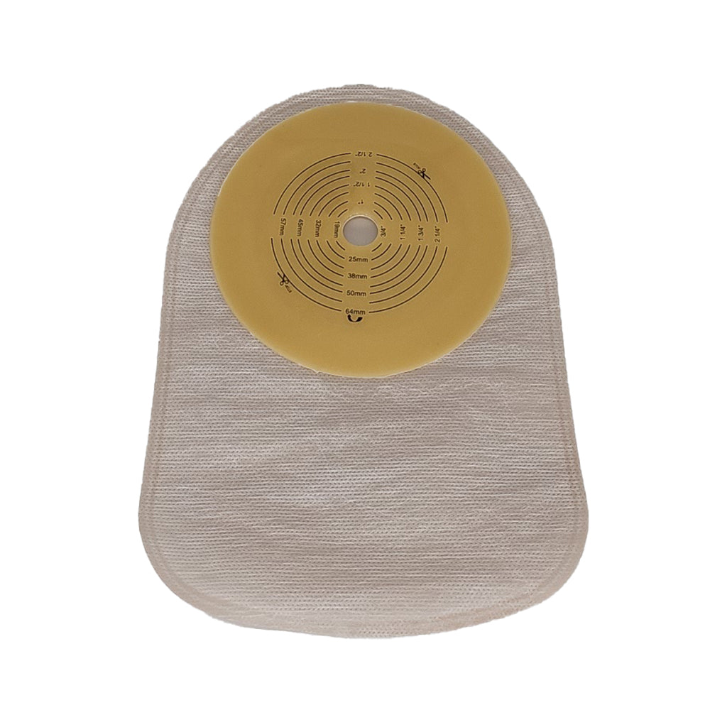 Safe N Simple 8" Closed 1-Piece Pouch Standard Wear Cut-to-Fit Opaque with Filter (240 Count)