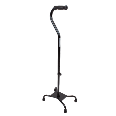 Dynarex Quad Cane - Large Base, Adult, 1pc/bag