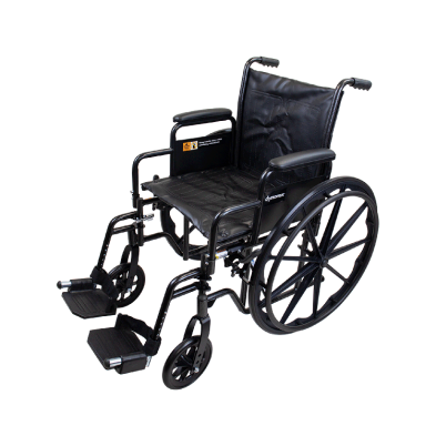 Dynaride DynaRide S2 Wheelchair - 16" x 16" w/ Detach Desk Arm FR, Silver Vein, 1pc/cs