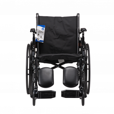 Dynarex DynaRide S3 Lite Wheelchair with Flip Desk Armrests & Swing-Away footrests (FR)