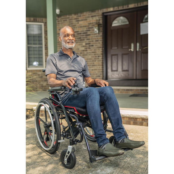 Model H Hybrid Manual and Power Chair in One by JYD