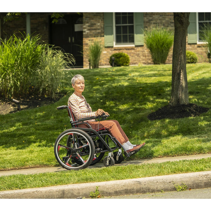 Model H Hybrid Manual and Power Chair in One by JYD