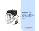 Featherweight® 13.5 lbs 18" Wheelchair - Feather Chair™