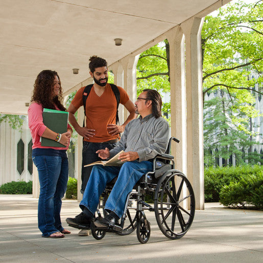 Invacare Tracer SX5 Wheelchair 300 lb. weight capacity