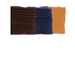 KSE towels assorted dark brown navy blue orange