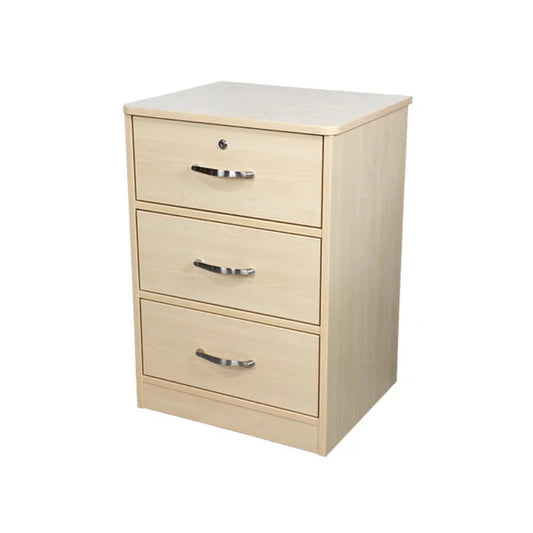 Dynarex Three Drawer Nightstand, 1 Piece