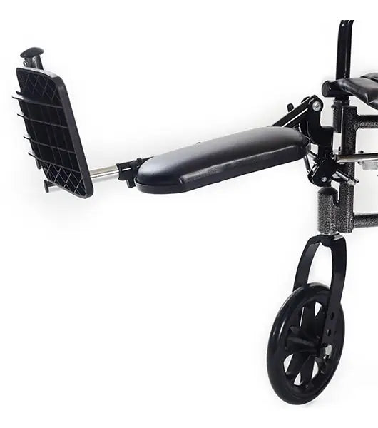 Wings Wheelchair Hemi Capable 300 lb. weight capacity, Detachable Desk Arm, Vinyl