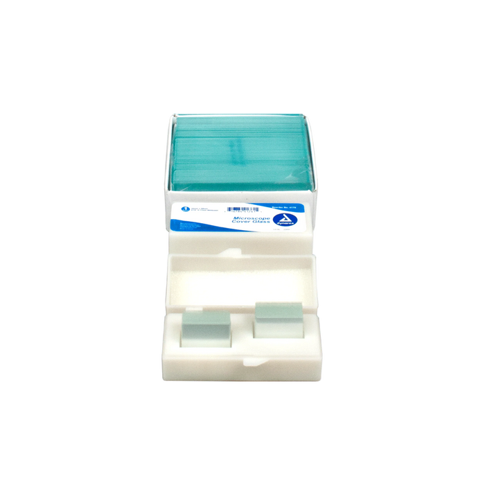 Dynarex Microscope Cover Glass - 10ea/bx, 5bxs/cs (50 Count)