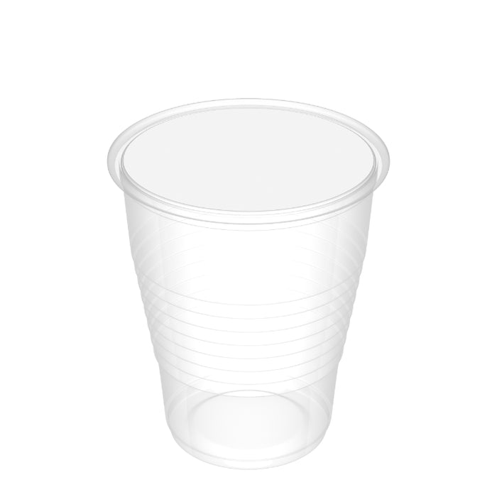 Dynarex Clear Plastic Cups - 100ea/bx, 25bxs/cs (2500 Count)