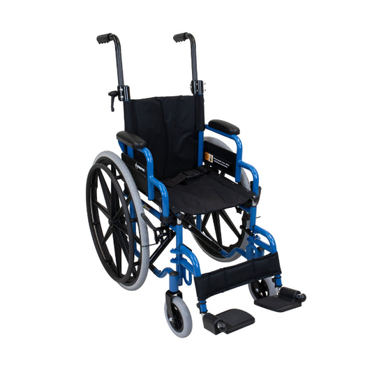 DynaRide Pediatric 12" and 14" Wheelchair w/ Foot Rest