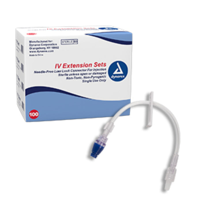 Dynarex IV Extension Set (100 Count)
